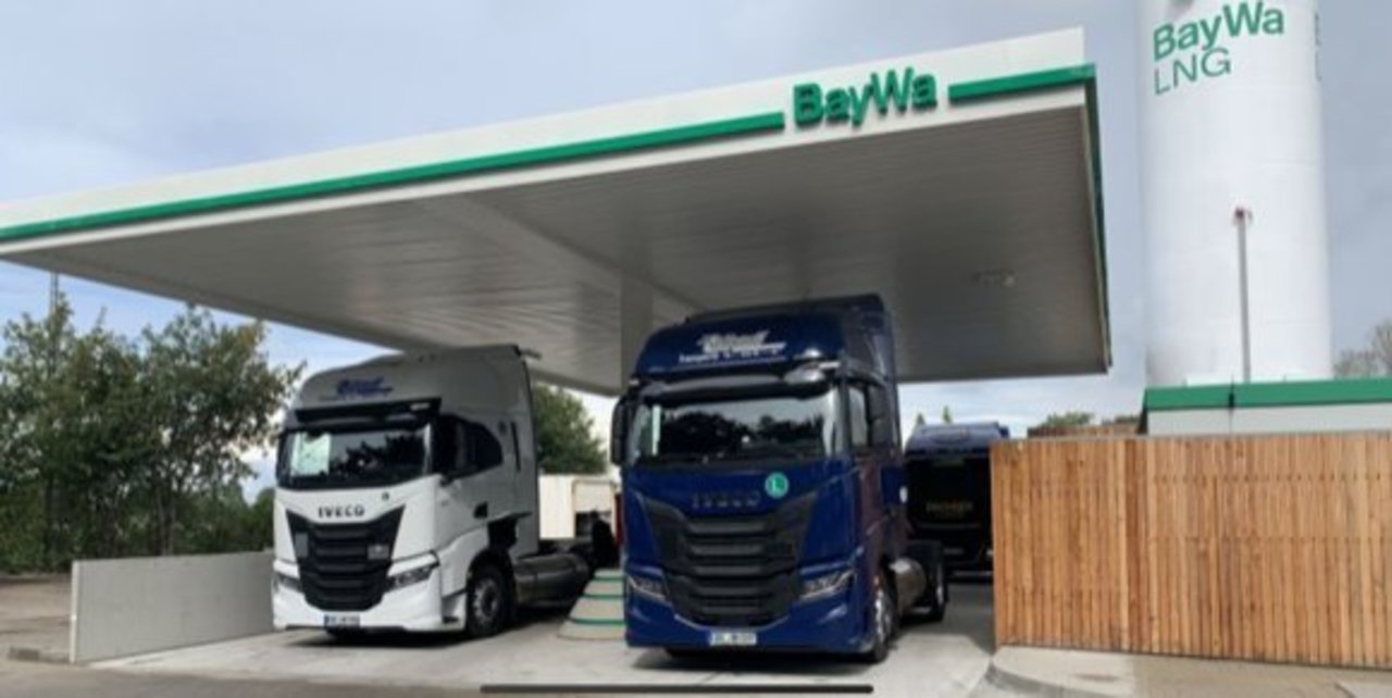 LNG-Tankstelle in Eching eröffnet Image 1