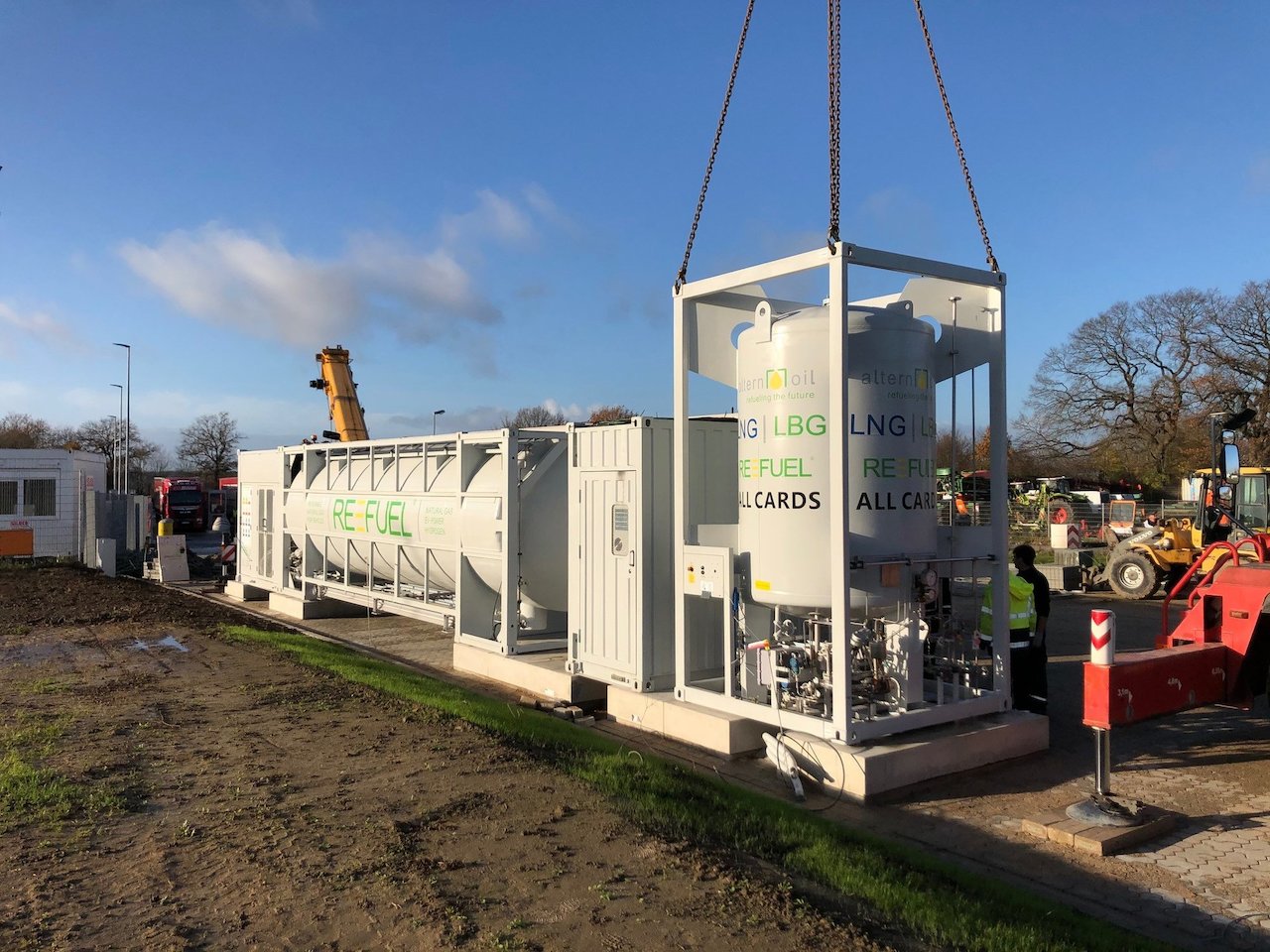 LNG filling station in Reinfeld Image 2