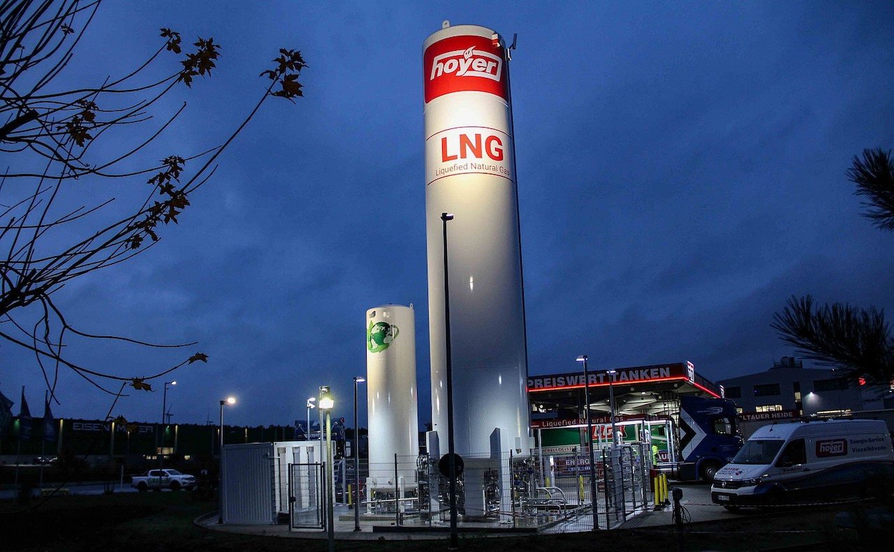 LNG Tankstelle in Soltau eröffnet Image 1