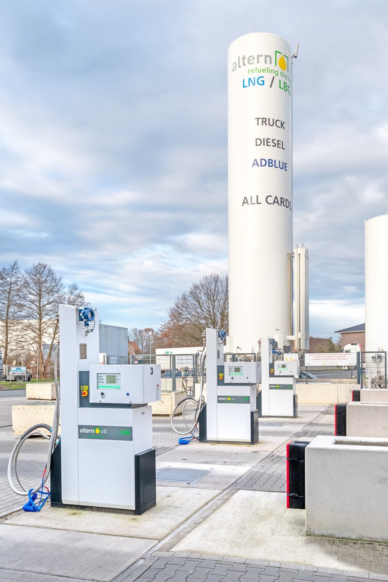 Jetzt eröffnet: LNG Tankstelle in Bakum Image 1