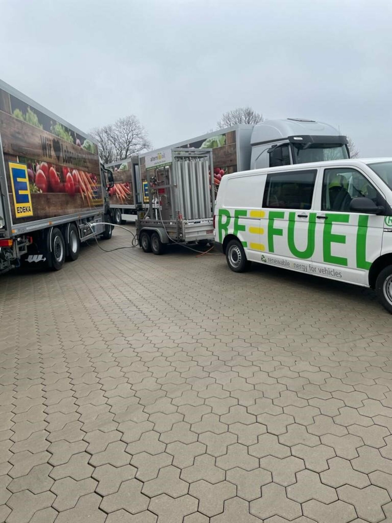 EDEKA erhält LNG Erstbetankung Image 1