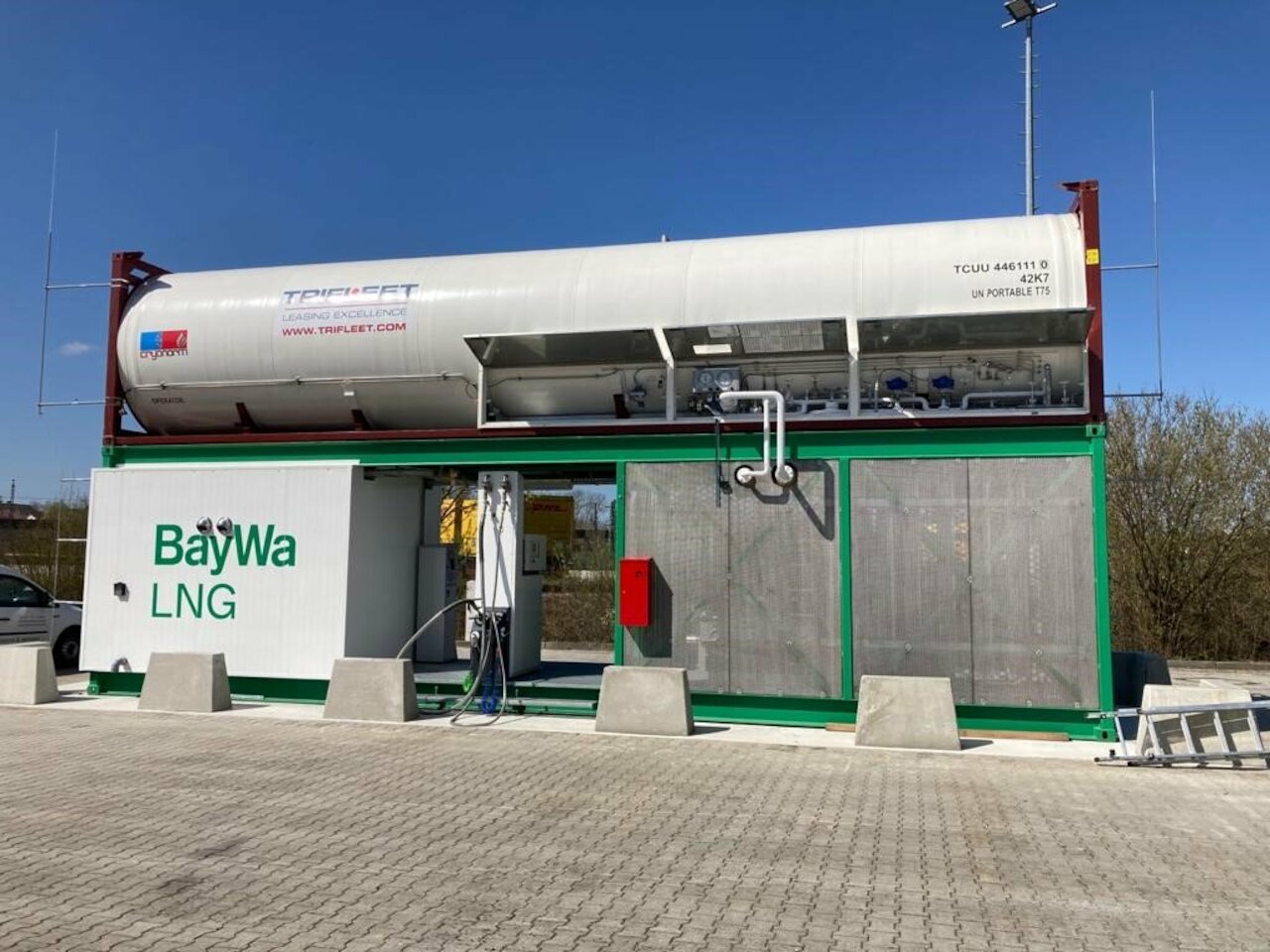 LNG Tankstelle in Regensburg eröffnet