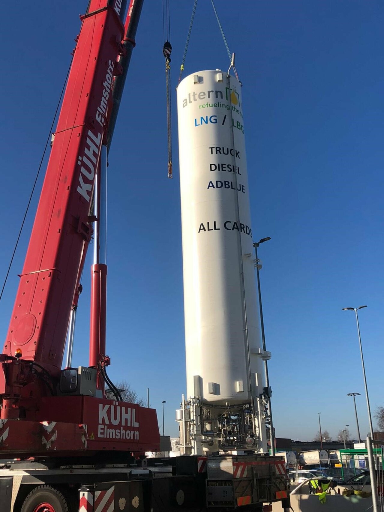 Stacja tankowania LNG Hamburg Image 1