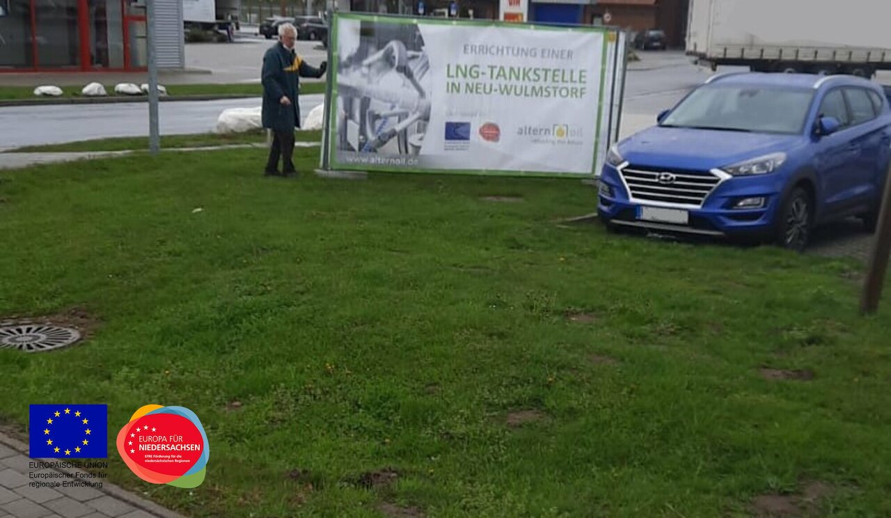  REEFUEL Bio-LNG Tankstelle in Neu Wulmstorf 