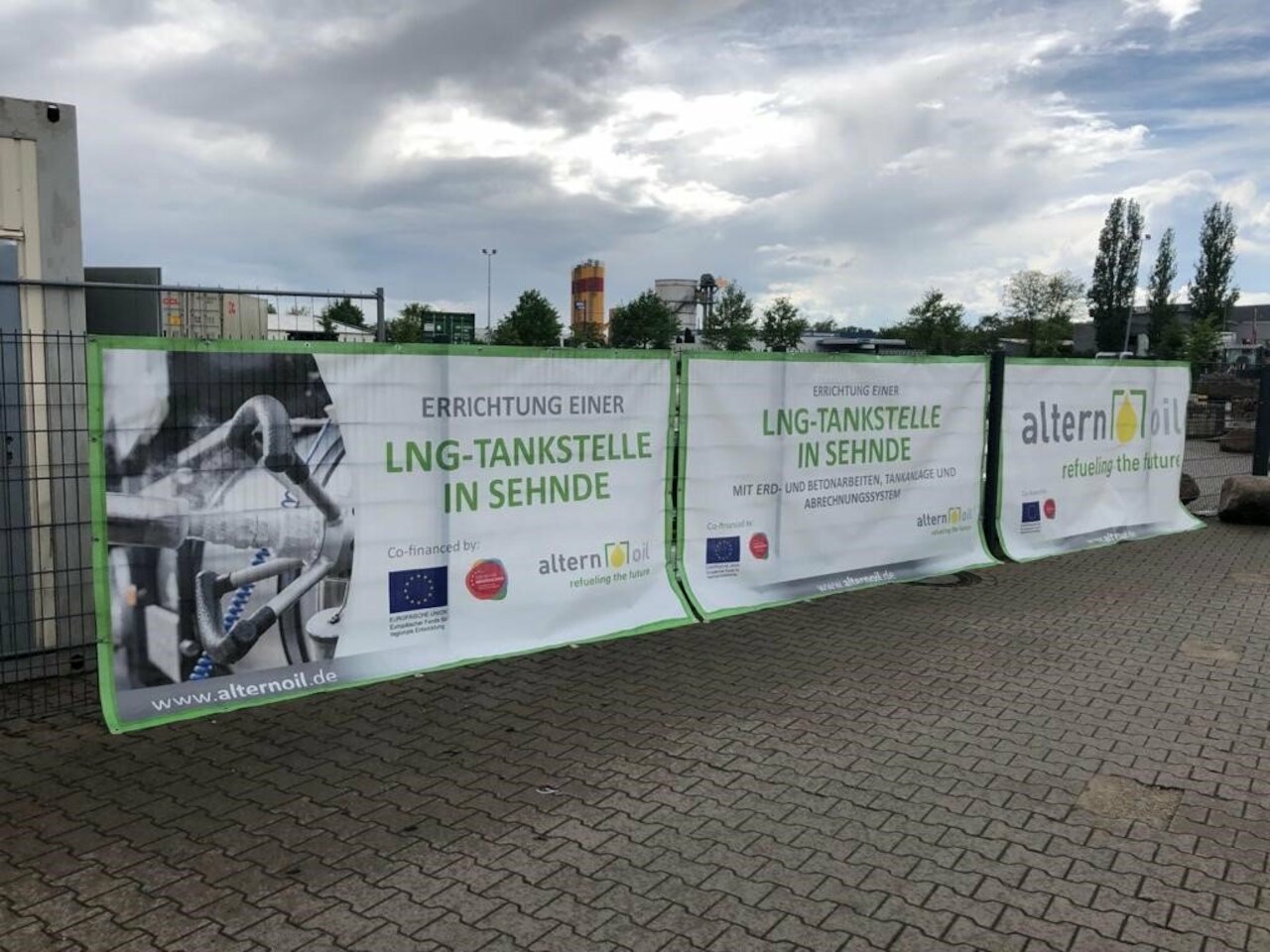 REEFUEL Bio-LNG Tankstelle in Sehnde