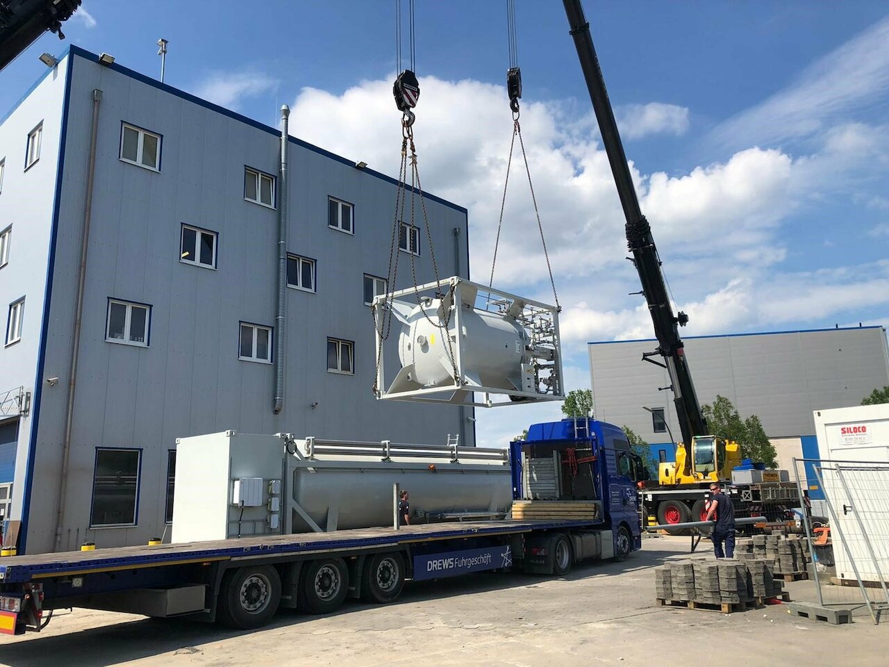 REEFUEL Bio-LNG Tankstelle Hamburg
