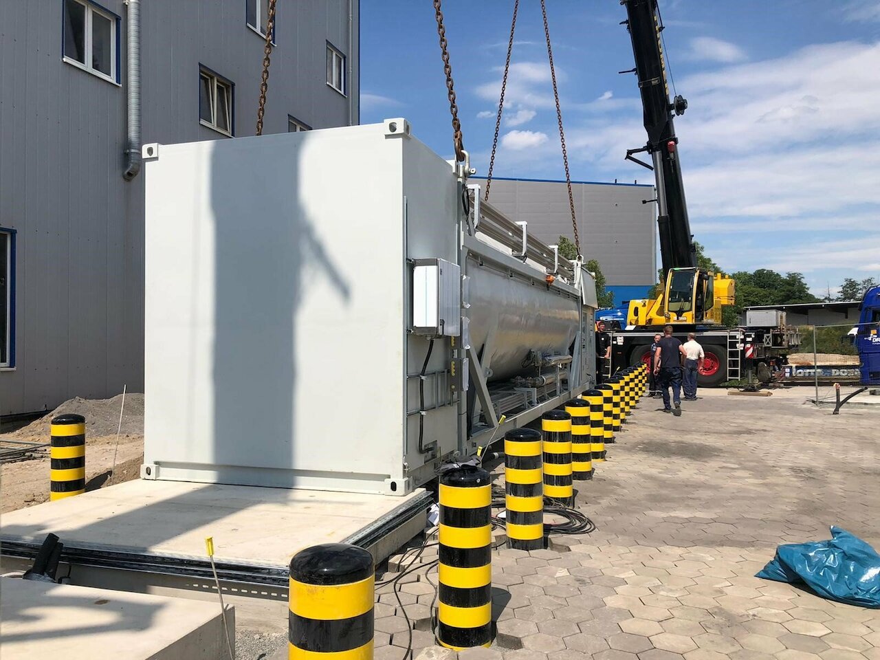 REEFUEL Bio-LNG Filling Station Hamburg coming soon Image 2
