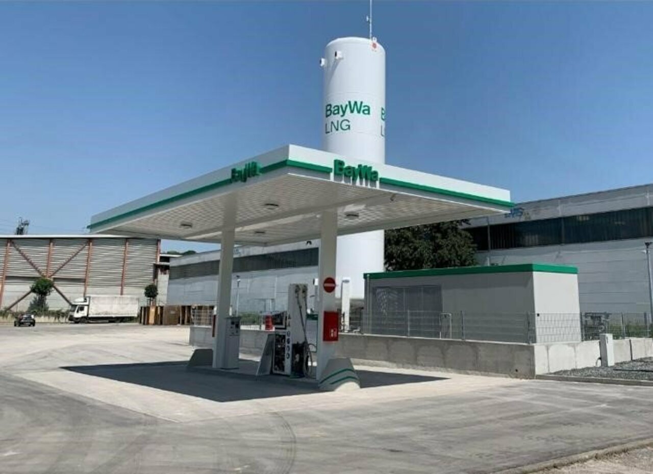 LNG Tankstelle Freiberg am Neckar Image 1