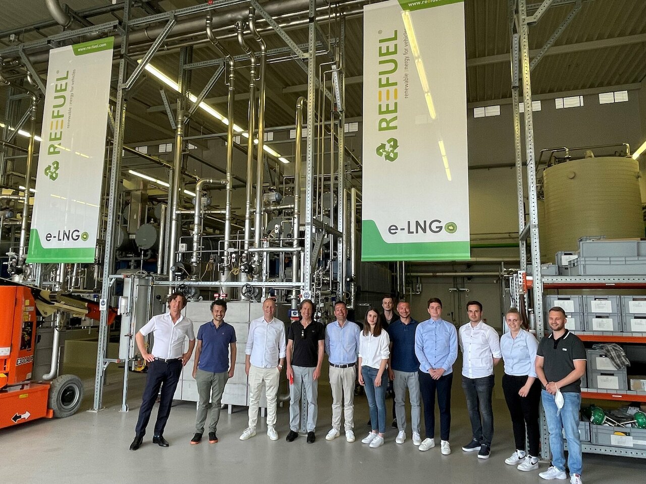 Europas erster Kraftstoff aus erneuerbarer Windenergie und biologischen Abfallprozessen Image 1