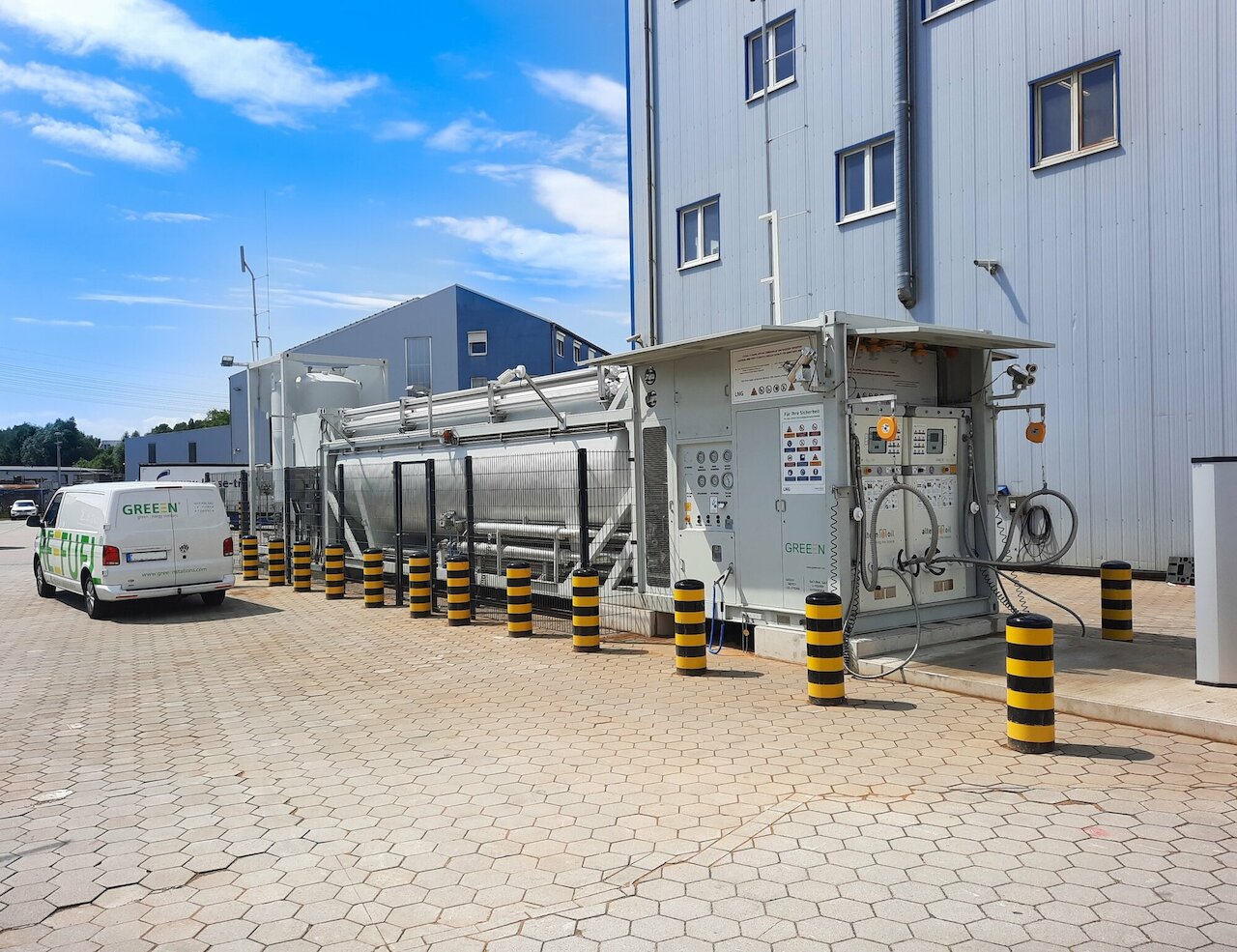 Stacja tankowania LNG w Hamburgu (Billbrook) Image 1
