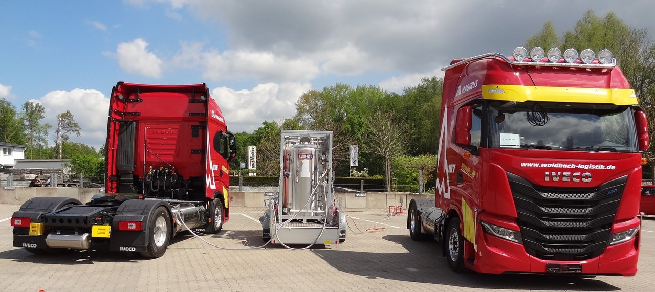 Spedition Waldbach Fulfillment Logistik erhält LNG Erstbetankung Image 1