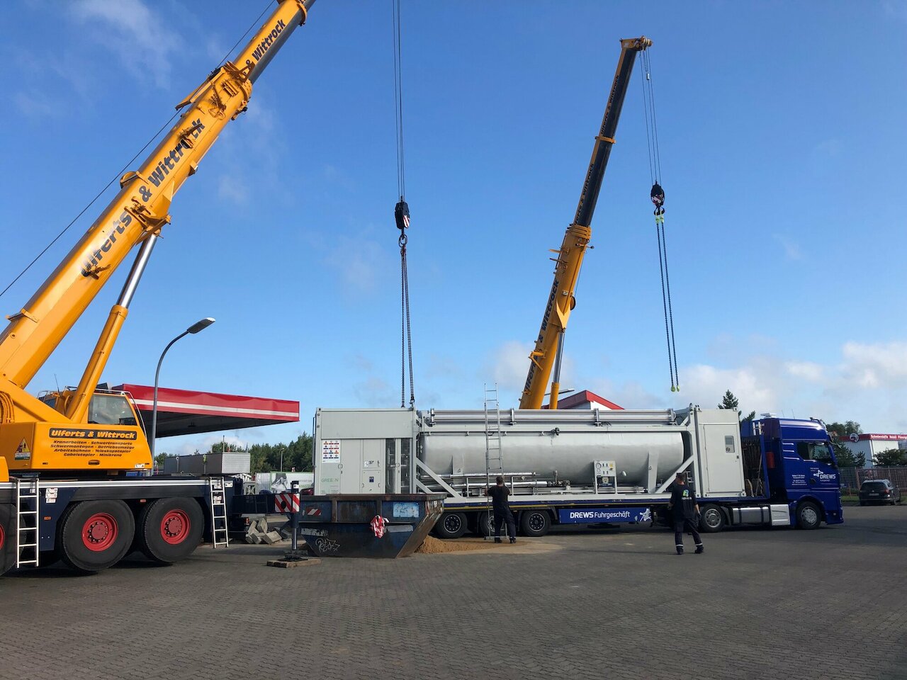 REEFUEL Bio-LNG Tankstelle Neustadt-Glewe Image 2