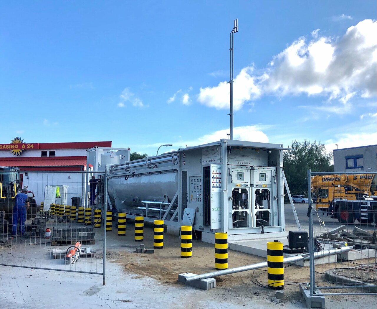 REEFUEL Bio-LNG Tankstelle Neustadt-Glewe Image 3