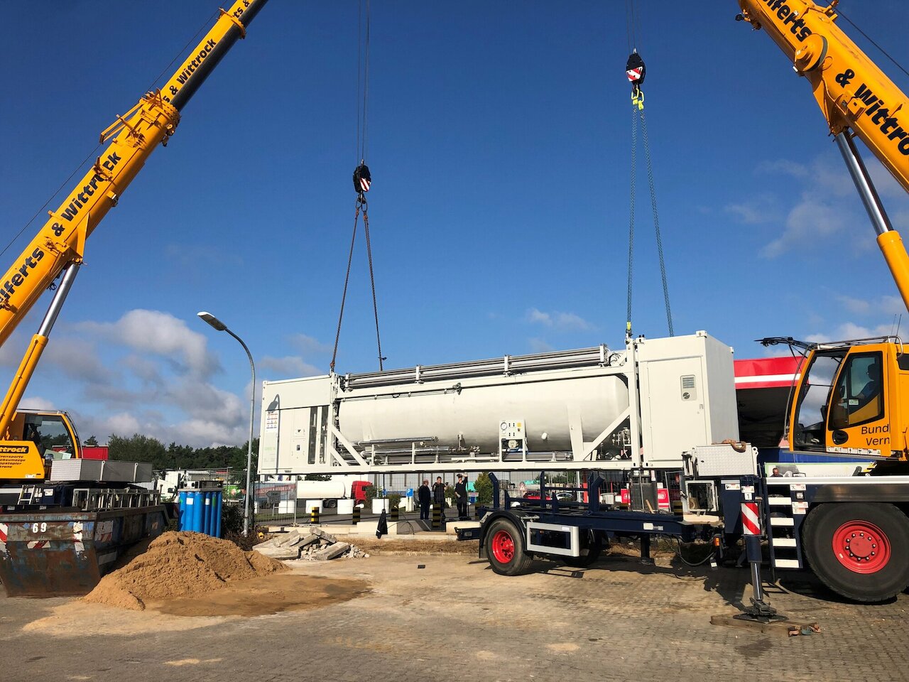 Stazione di rifornimento LNG Neustadt-Glewe 