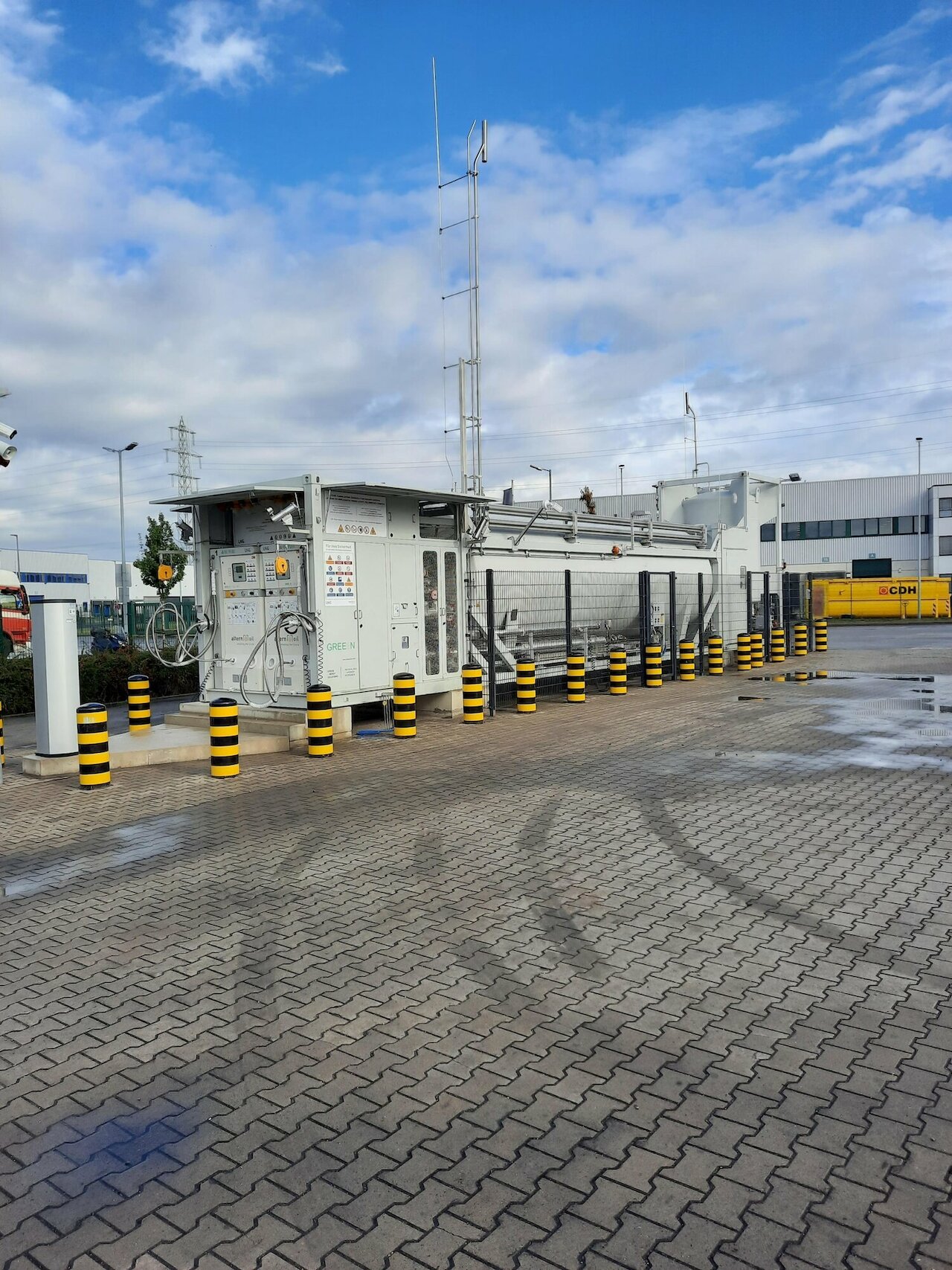 REEFUEL Bio-LNG filling station in Cologne