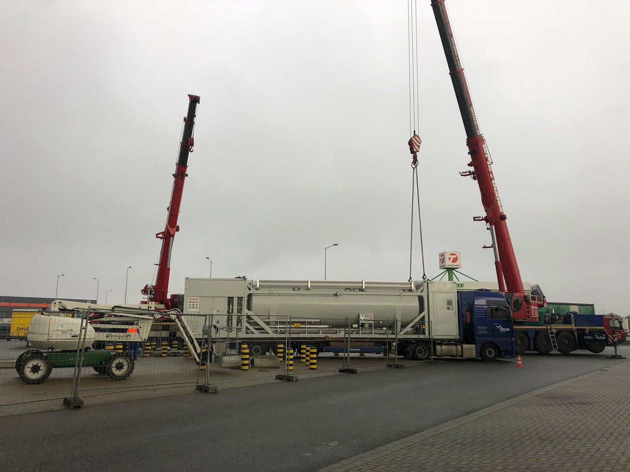 REEFUEL Bio-LNG Tankstelle in Handewitt