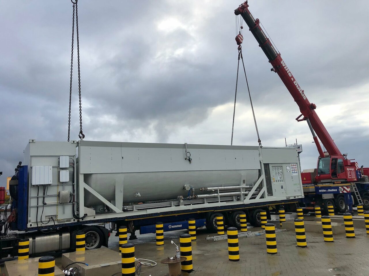 REEFUEL Bio-LNG Tankstelle in Handewitt Image 2