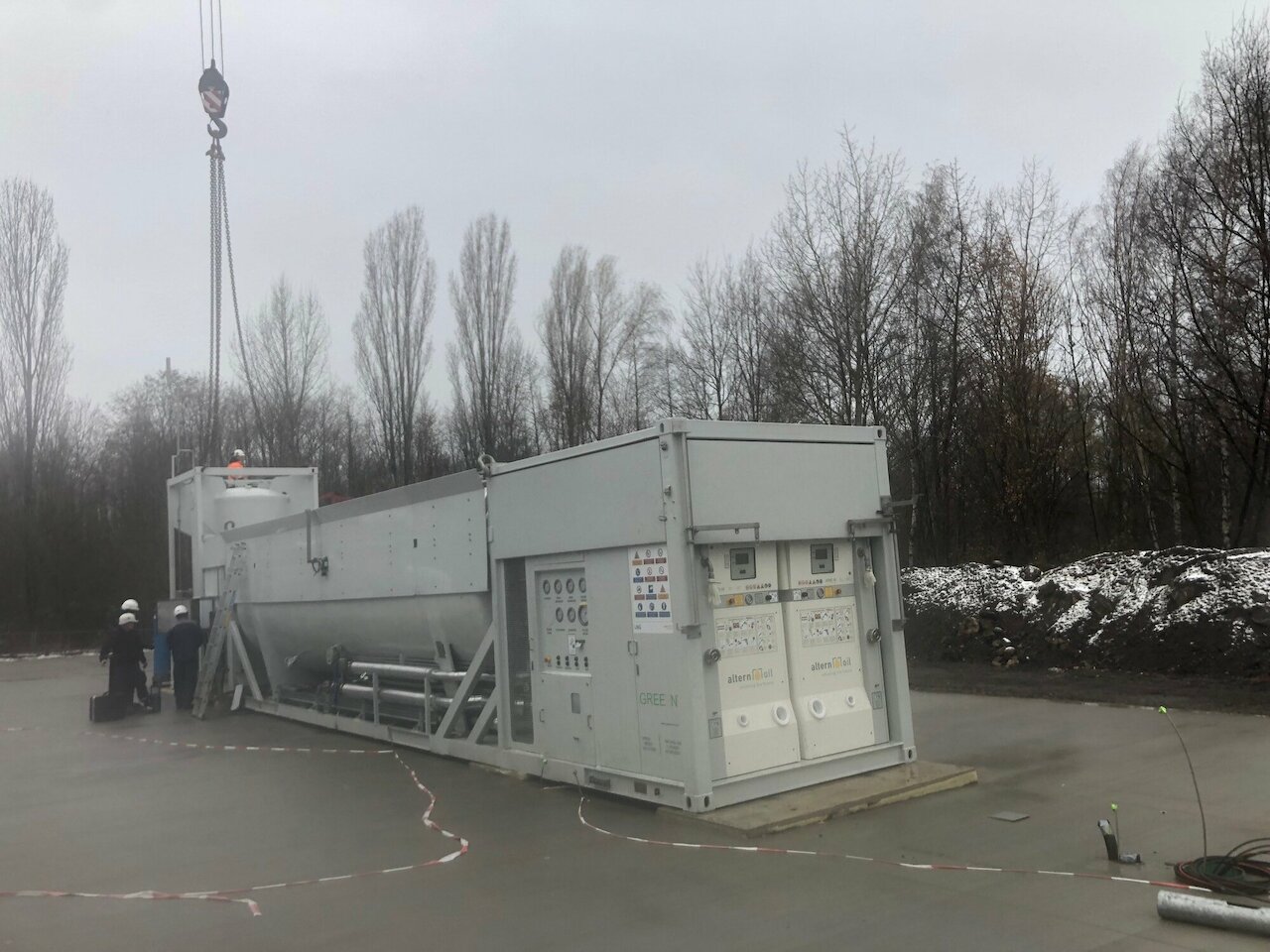 Stazione di rifornimento REEFUEL Bio-LNG a Kesselsdorf vicino a Dresda Image 3