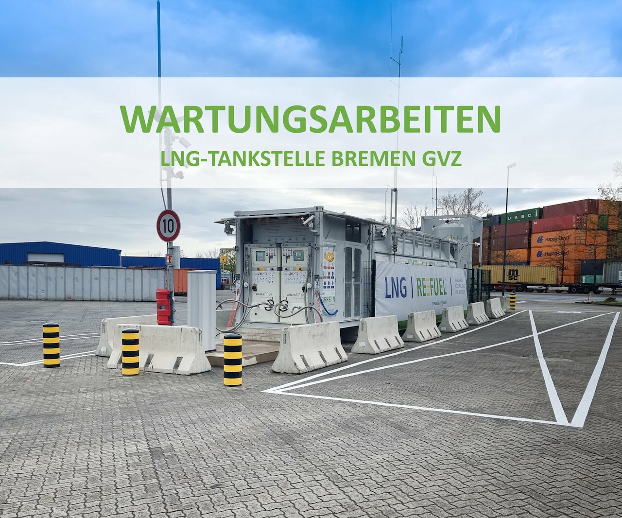 Maintenance work GVZ Bremen Image 1