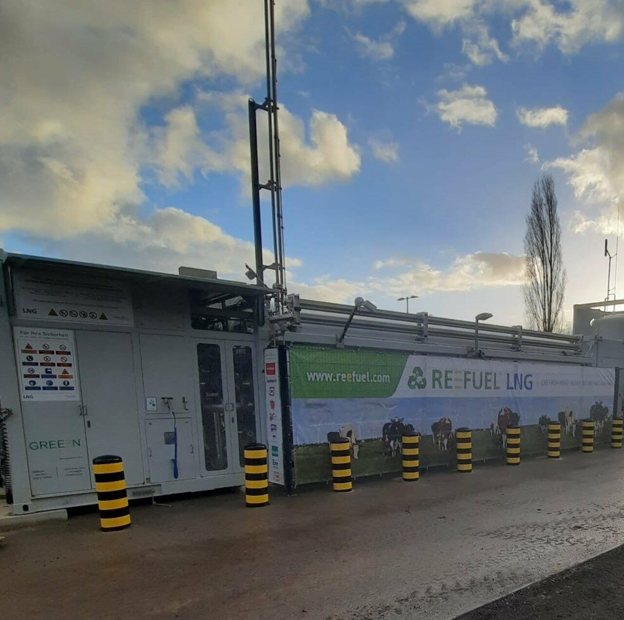 REEFUEL LNG Tankstelle Dresden