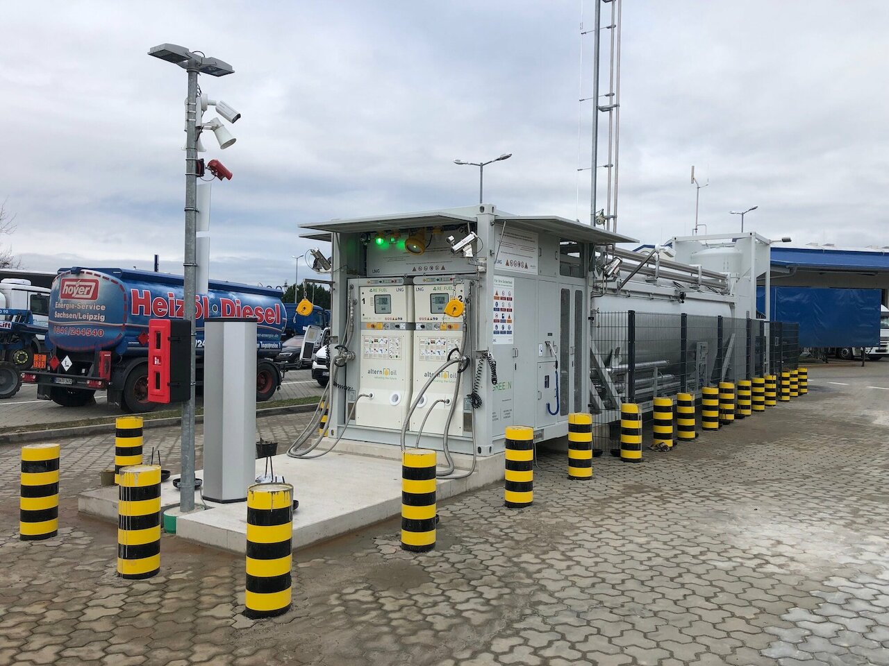 LNG-Tankstelle Leipzig (A14)