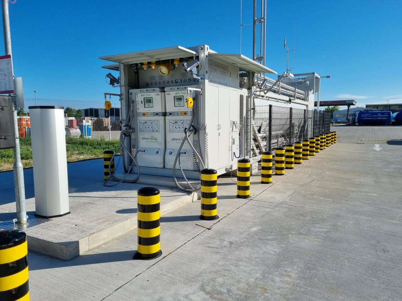 LNG Tankstelle Lübbenau Image 1