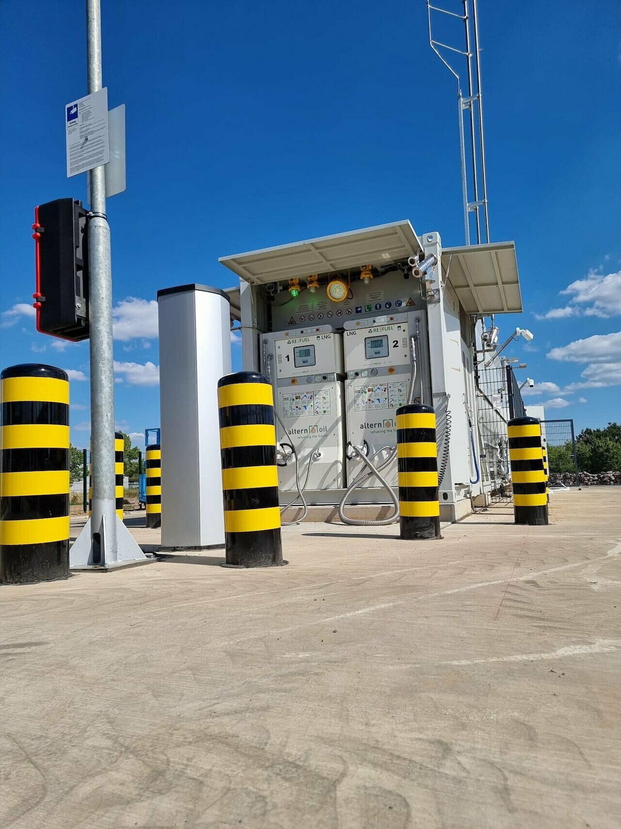 REEFUEL LNG filling station Saarwellingen