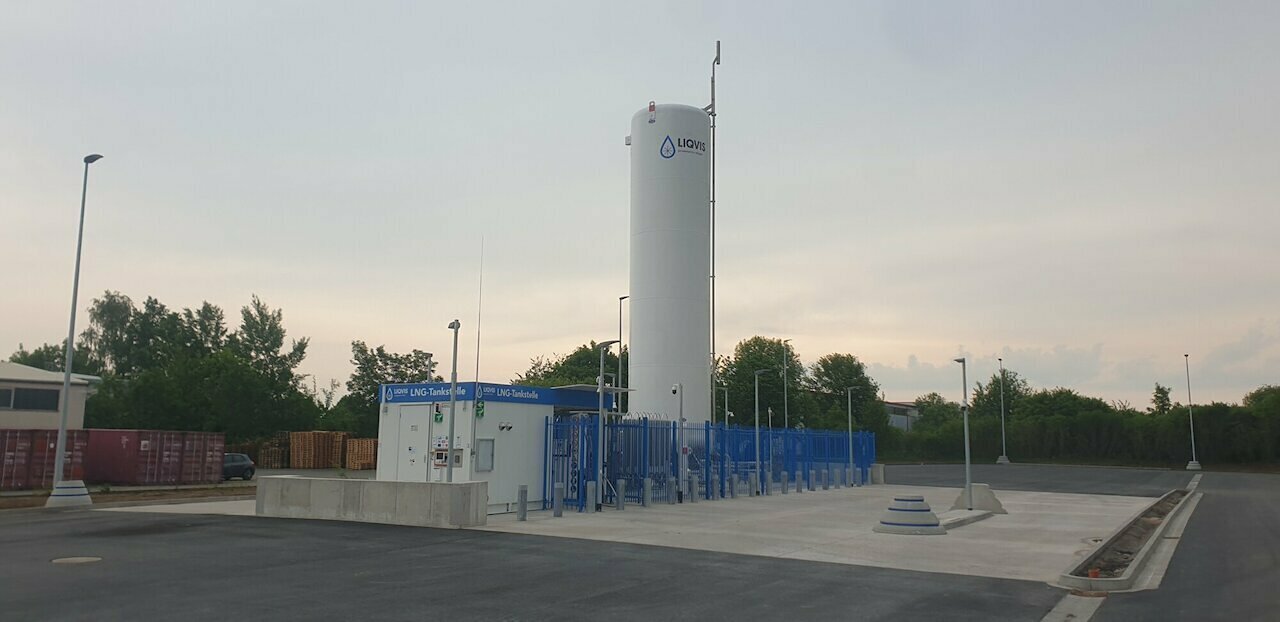  LNG filling station Leipzig / Kabelsketal 