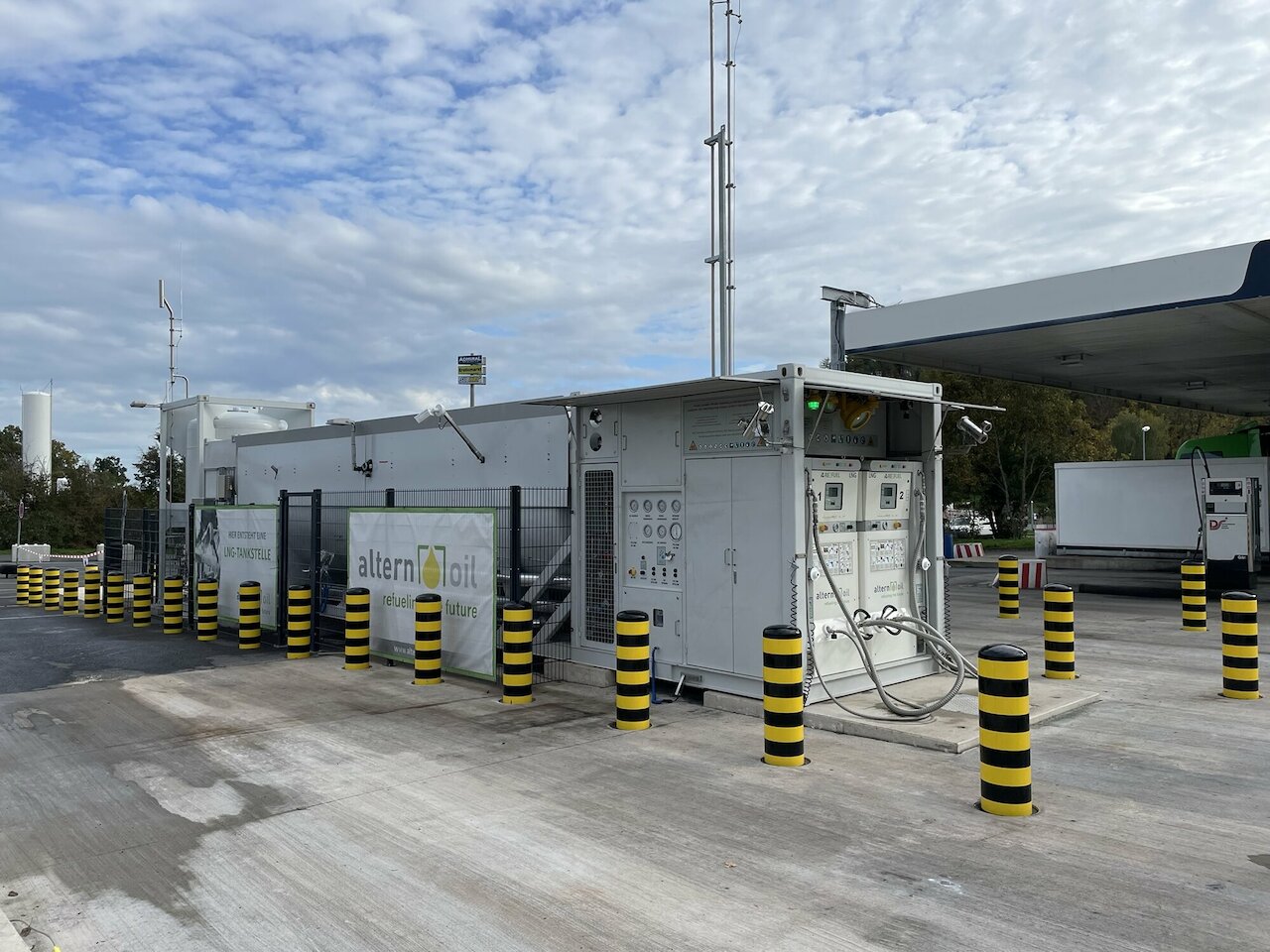 Stazione di rifornimento GNL REEFUEL Geiselwind