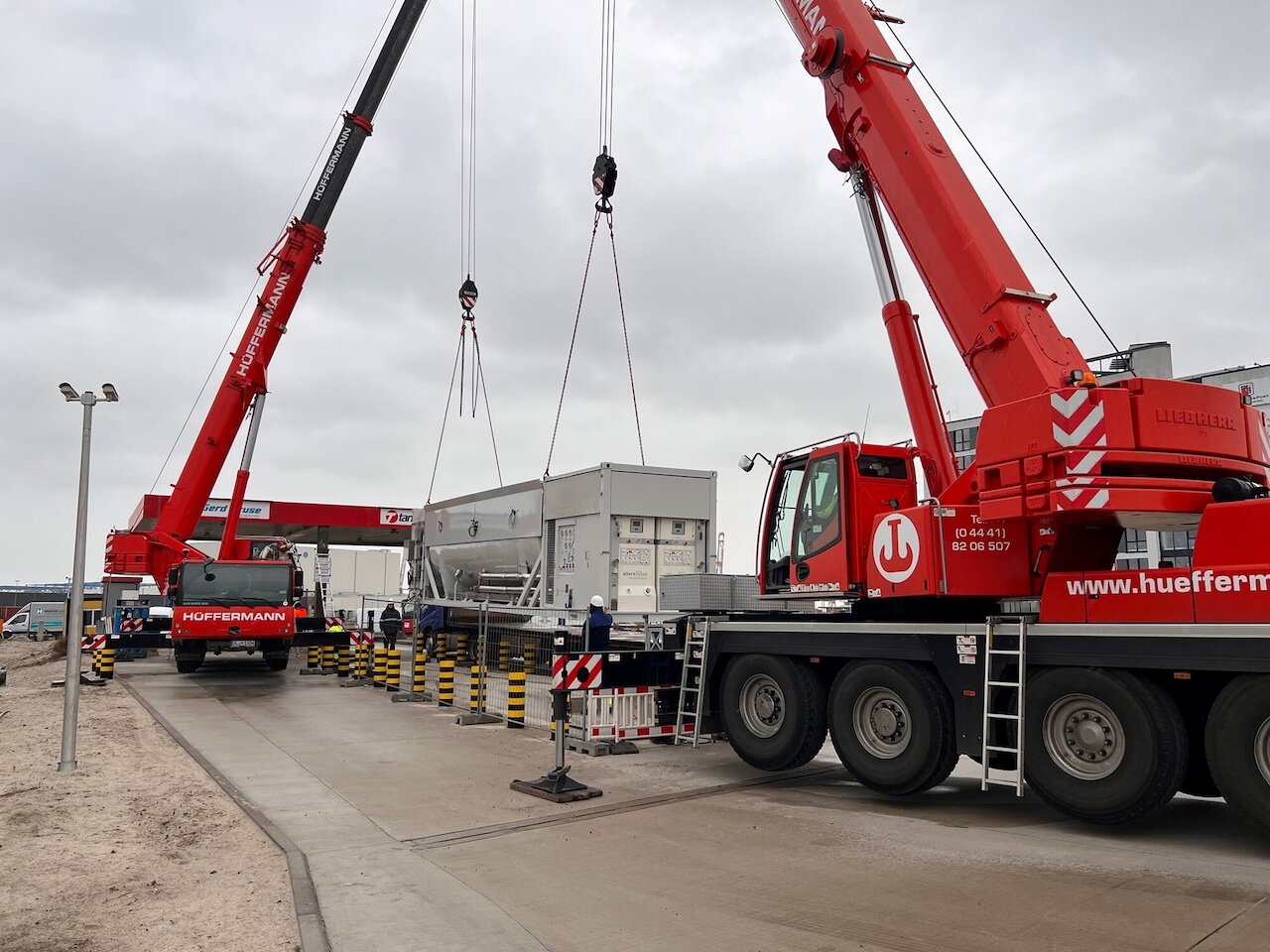 REEFUEL LNG Tankstelle Wilhelmshaven