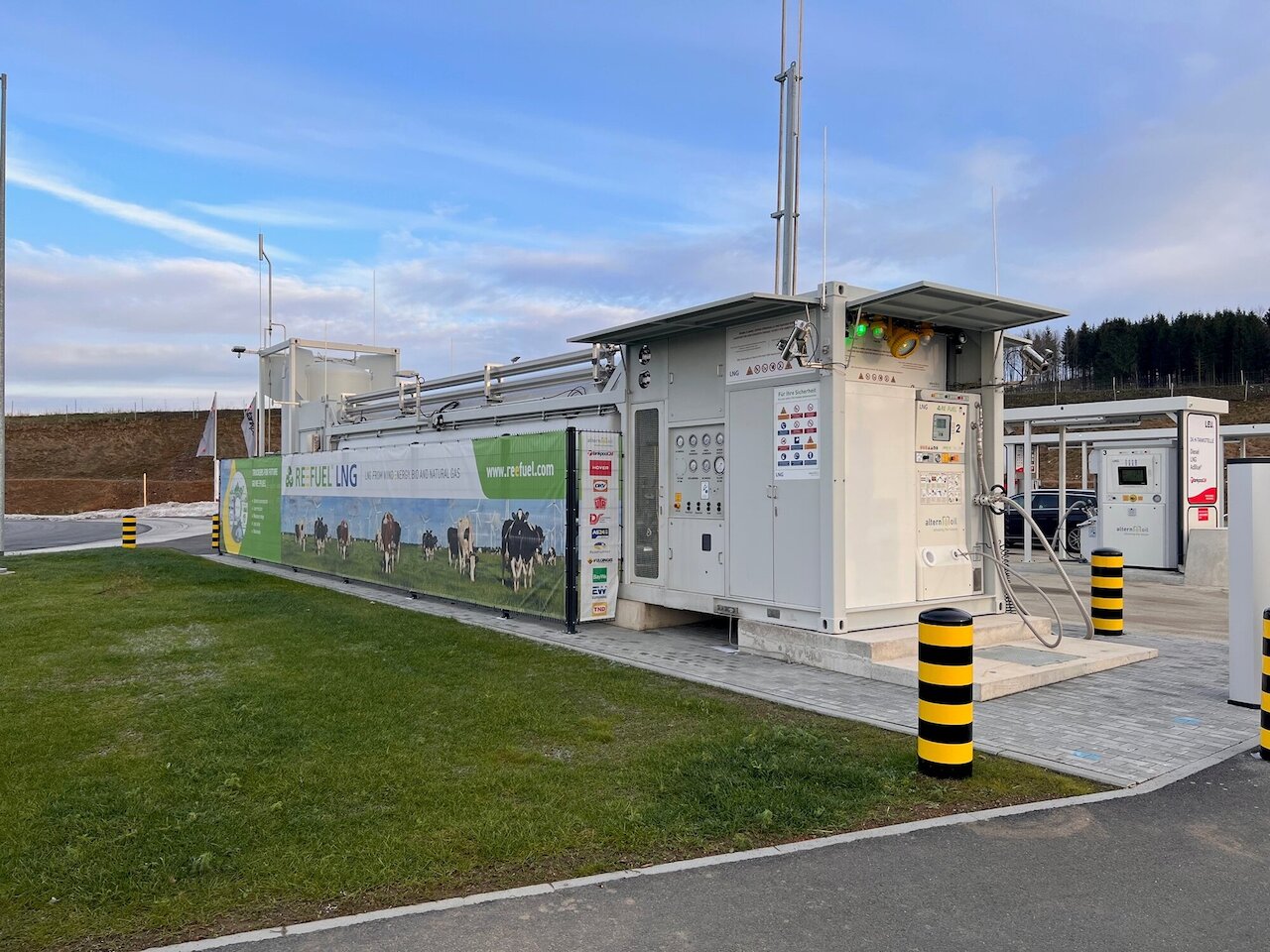 REEFUEL LNG Tankstelle Hof