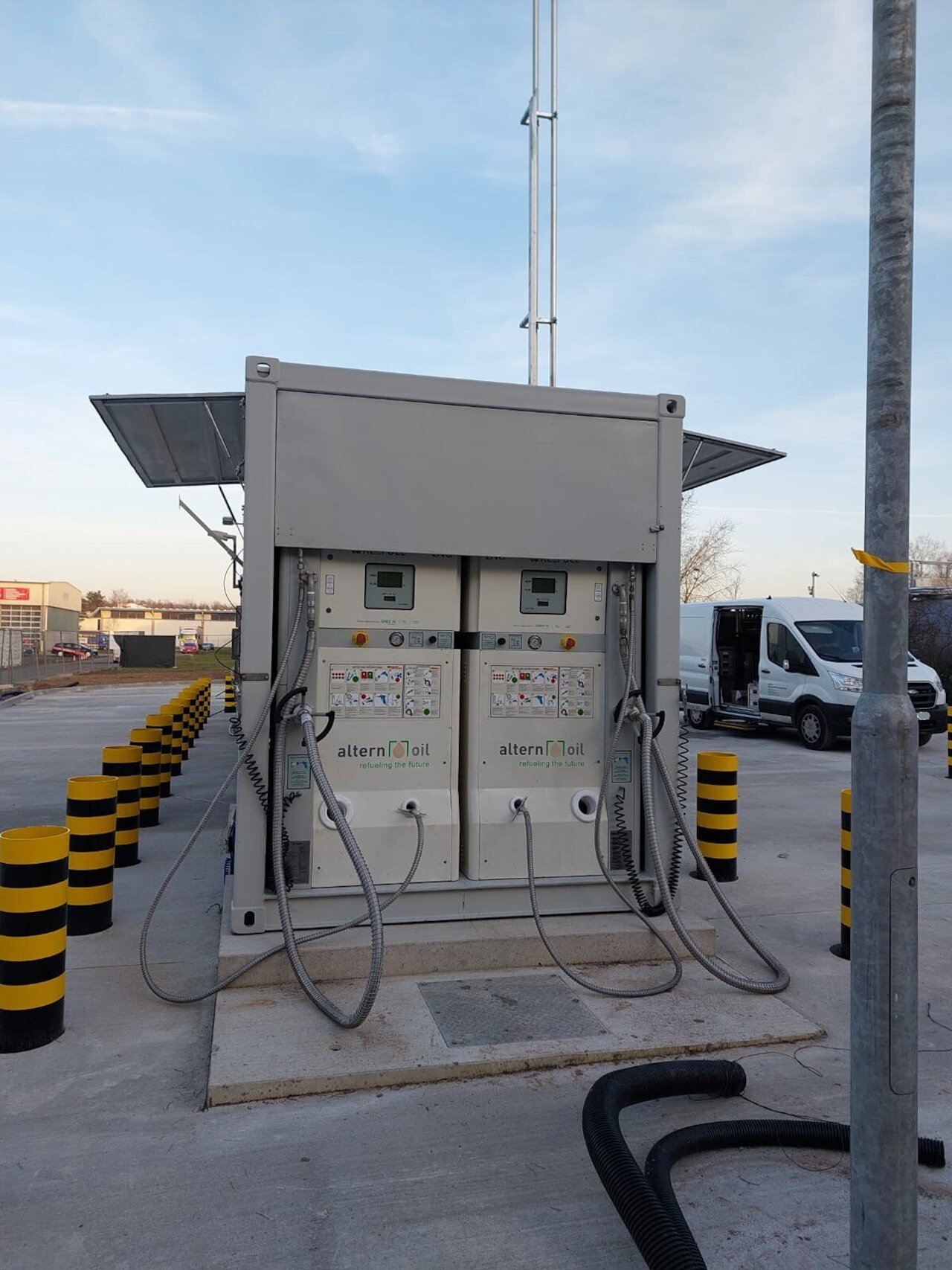 Stazione di rifornimento GNL REEFUEL Kaiserslautern Image 1