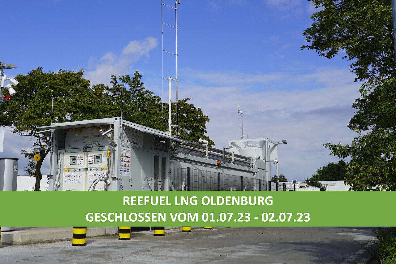 REEFUEL LNG Tankstelle Oldenburg