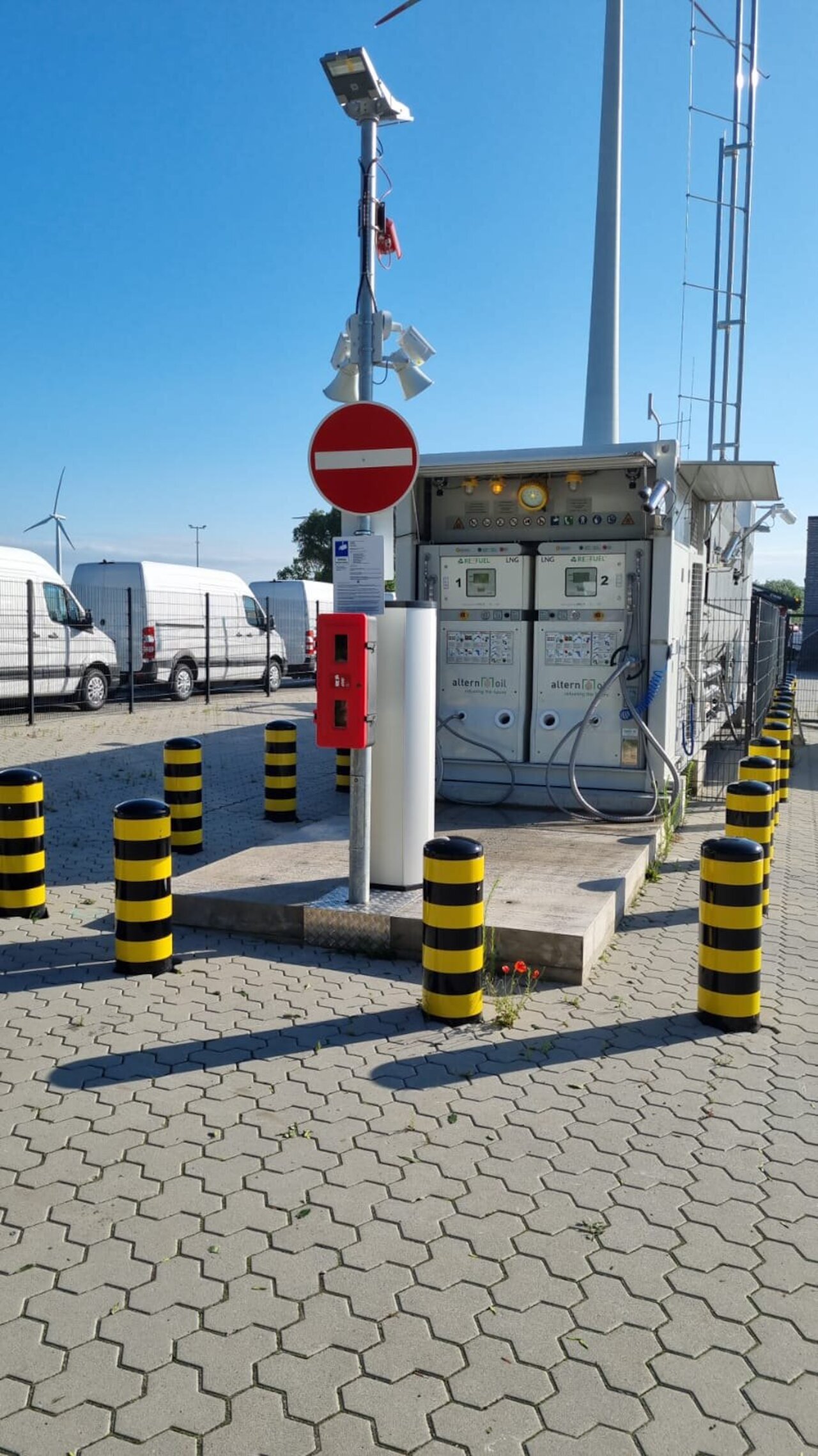 REEFUEL LNG Tankstelle Bremerhaven