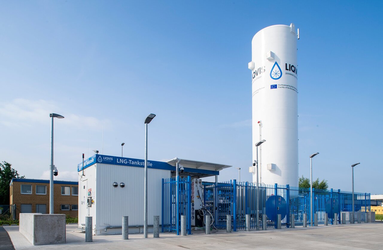 Wartungsarbeiten LNG-Tankstelle Magdeburg Image 1