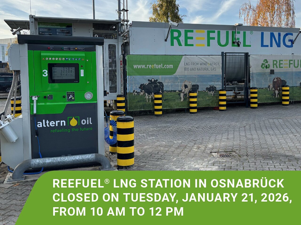 REEFUEL LNG station Osnabrück Image 1