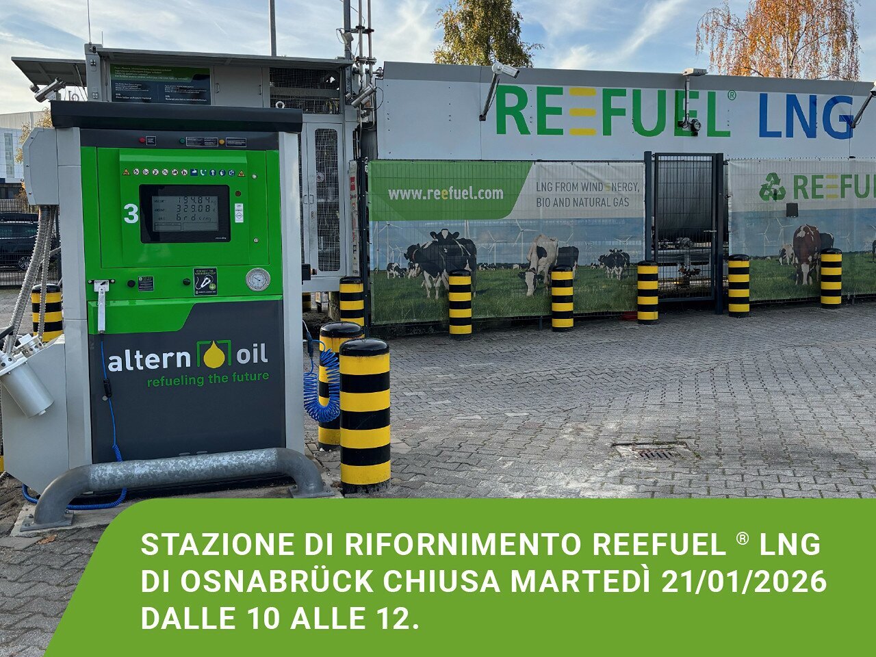 REEFUEL Stazione di rifornimento LNG Osnabrück Image 1