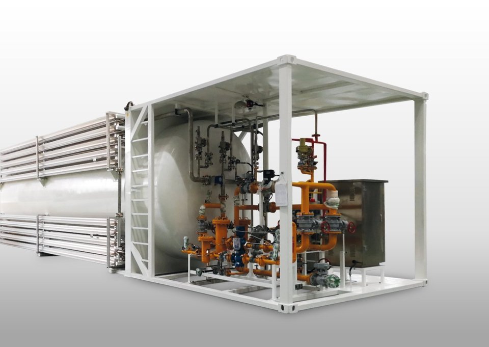 LNG as energy for the industry